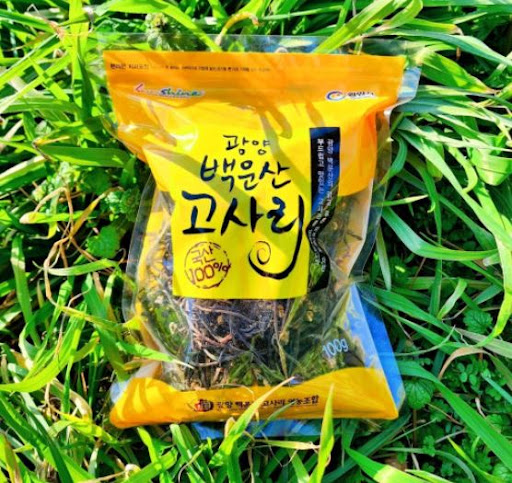 건고사리 300g: 백운산의 향기를 전하다